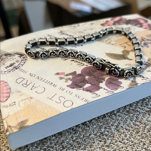 Or Paz Sterling Rose Tennis Bracelet - Picture 3 of 3